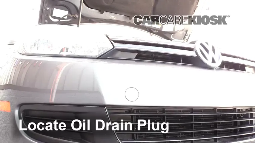 2013 Volkswagen Jetta TDI 2.0L 4 Cyl. Turbo Diesel Wagon Oil Change Oil and Oil Filter